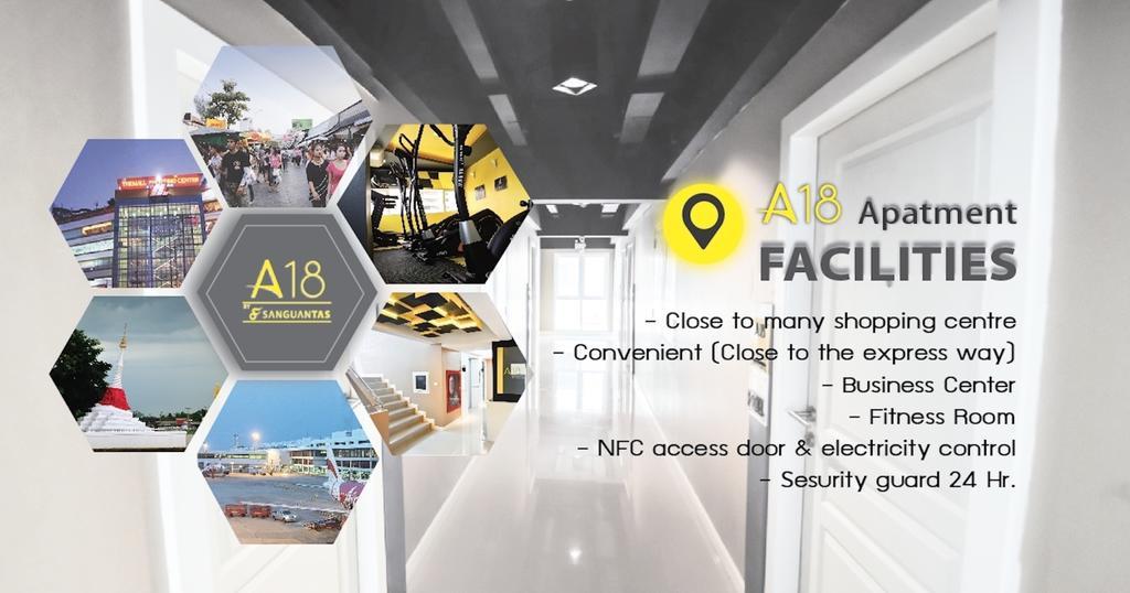 A18 Hotel Nonthaburi Bagian luar foto